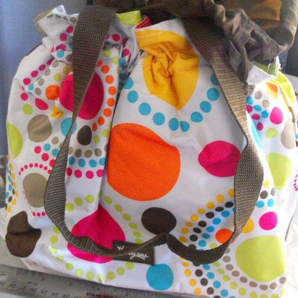 31 insulated drawstring lunch shoulder bag cooler - Picture 1 of 9